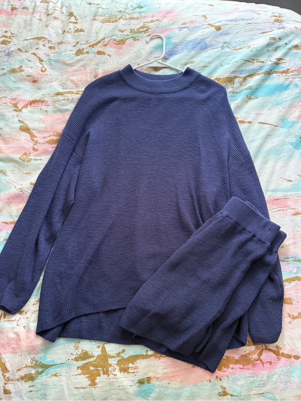 Free people knit set